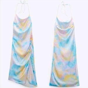 Zara To Dye Dress NWT